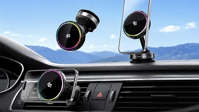 REDBRO Qi2.2 25W Magnetic Wireless Car Phone Mount [Upgraded Cooling Fan Fast Charging Phone Holder],for MagSafe Compatible,Dashboard Phone Mount,Car Accessories‼️missing item‼️